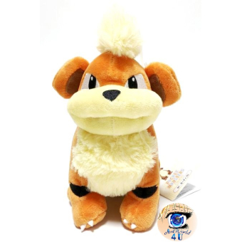 Officiële Pokemon knuffel Growlithe san-ei 20cm